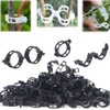 Plant Support Clips 50pcs Reusable Tomato Clips Plastic Trellis Clips