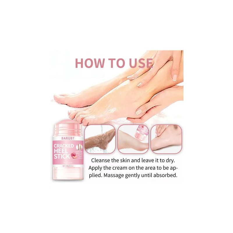 Crema De Melocotón, Hidratante Para Pies Secos Y Agrietados