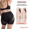 SHAPERMINT Compression Shorts - High Waisted Women Mesh Body Shaper