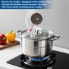 8 Inch Universal Pan Lid, Tempered Glass Lid for Frying