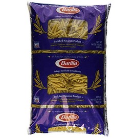 Barilla Penne Rigate Pasta, 160 oz. Bag (Pack of 2) - Non-GMO Pasta Made with Durum Wheat Semolina - Kosher Certified Pasta