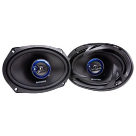 Autotek Street Machine SM693 6 x 9 Inch 3-Way Car Audio Coaxial Speaker System (Pair)