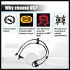 Hihaha Front Right ABS Wheel Speed Sensor Transmission Speed Sensor