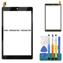 for ONN 8" Kids Tablet 100044018G 100044018P Touch Screen Digitizer Replacement for ONN 100044018G 100044018P Screen Repair Kits Black