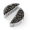 onlyfire Stainless Steel Charcoal Briquet Holder Charcoal Basket for Weber