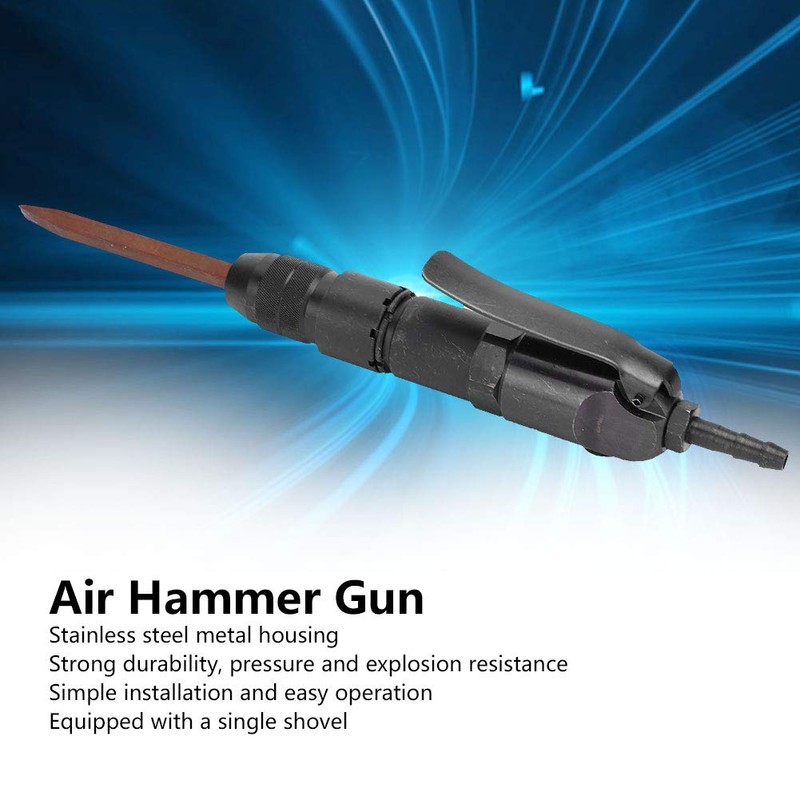 Air Hammer Tool with Chisel Set Pneumatic Chipping Hammer for