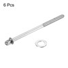 sourcing map Drum Tension Rods 24mm x 90mm for Bass