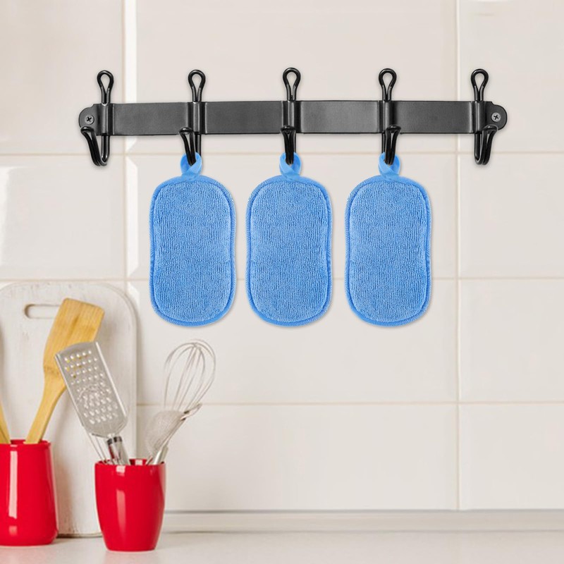 Amaxiu 6 Pack Multipurpose Dish Scrubber Sponges, Non Scratch Sponge
