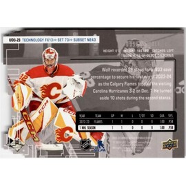 2023-24 Upper Deck Hockey UD3 Rookies Dustin Wolf Rookie Card RC #UD3-23 WN17