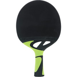 Cornilleau Tacteo Lime Outdoor Table Tennis Bat Shock and Weatherproof with Very Long Life