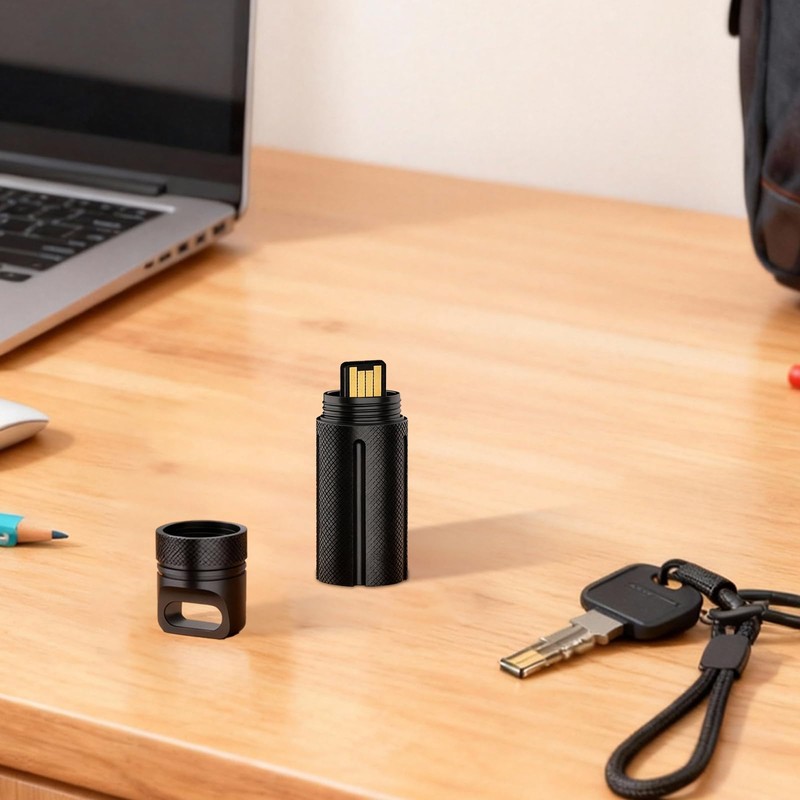 Upgrade Secure Portable Protector Case,Fully Compatible with YubiKey 5/5C NFC,Waterproof
