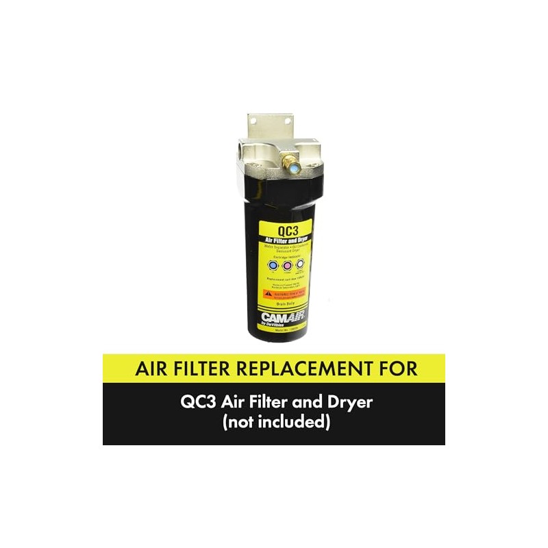 DeVilbiss 130524 Replacement Desiccant Cartridge for QC3 Filter