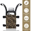 SPRING SEAON Lightweight Underarm Crutch Bag with Large Storage –