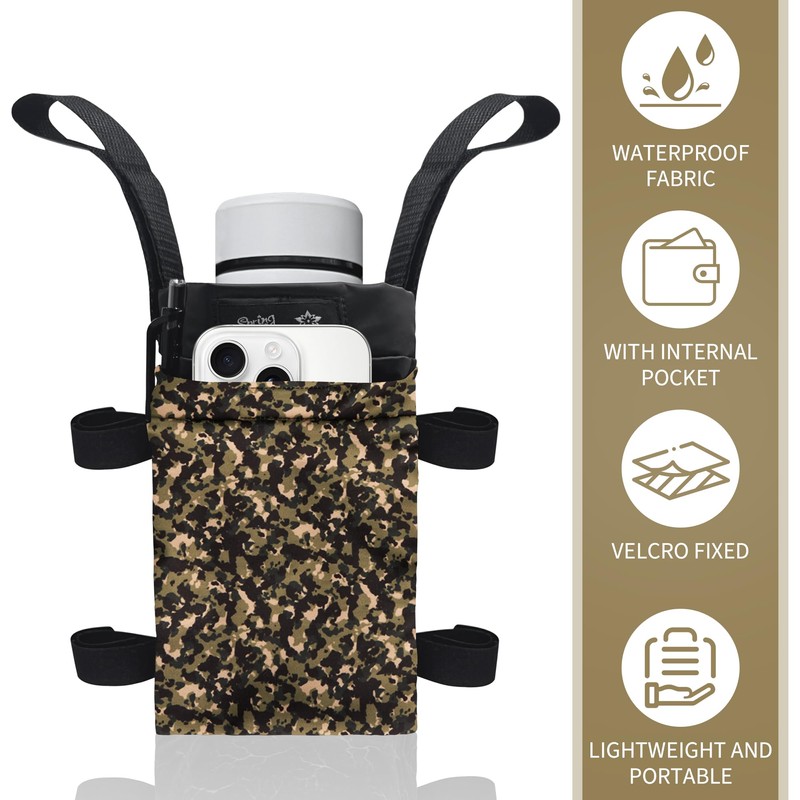 SPRING SEAON Lightweight Underarm Crutch Bag with Large Storage –