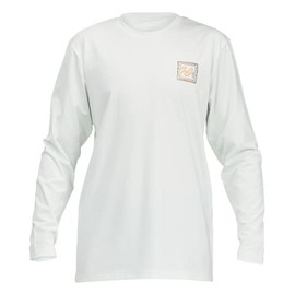 Billabong Boys' Loose Fit Short Sleeve Rashguard, Seaglass Crayon Wave, X-Large