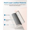 GooodiderX RFID Blocking Passport Holder with AirTag Slot, Beige