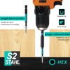 K Kwokker 11-Piece Impact Driver Bit Set Impact Hex Bits