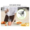 Bonsenkitchen Hand Blender, Immersion Blender with 2 Mixing Speed, Electric