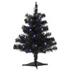 Old World Christmas Mini Black Tree Pre-lit
