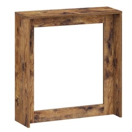 YATINEY Narrow Console Table, 29.5'' Small Farmhouse Entryway Table, Wooden Console Table Entryway, Slim Farmhouse Couch Table Behind Sofa for Living Room, Hallway, Foyer, Rustic Brown CT35RB