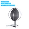 PATIKIL 5" HVAC Duct Manual Volume Damper, Metal Adjustment Airflow