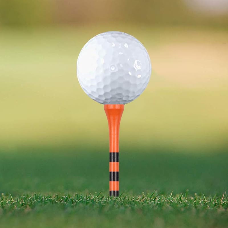 Zivisk Wooden Golf Tees 3-1/4 inch 100 Count, 3.25" Long