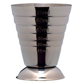 PIAZZA Steel jigger 75ml
