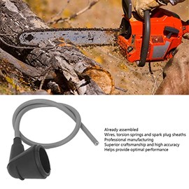 Bujia De Motosierra Juego De Cables De Encendido De Bujía 3 Piezas Cable De Encendido De Motosierra Juego De Cables De Bujía Profesional para Cadena D