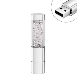 Garrulax USB Stick, Premium USB 2.0, Diamond 16 GB / 32 GB USB Flash Drive Waterproof Memory Stick High Speed Transfer Memory Stick