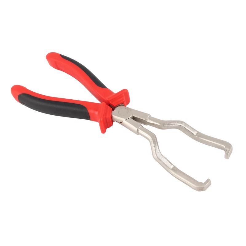 235mm Fuel Line Clip Plier Stainless Steel Rubber Grip Ergonomic