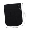 HOMSFOU Garden Tool Belt Utility Waist Bag Oxford Fabric Women's