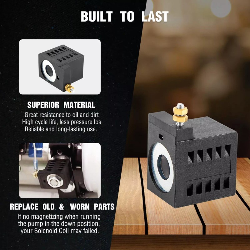 for Deltrol EF-1082 8-32 Solenoid Coil 12VDC/16W Fits for Hydraulic