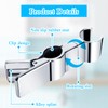 Lweiiws Shower Head Holder for Slide Bar Adjustable 20-29mm, Adjustable