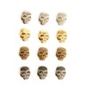 World of Sparkles Hotfix Iron on Skull Studs for Clothing