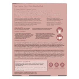 Rael Heating Pad, Herbal Heating Patches - Period Heating Pads for Cramps, Heat Therapy, Ultra Thin Design, On The Go Size, for All Skin Types (15 Count)