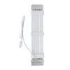 24 Pin RGB Power Extension Cable Kit ARGB 18AWG Silver