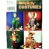 OOP Simplicity Costume Pattern 7779. Boys/girls/child's Szs 3,4,5,6,7,8 Elephant, Frog,