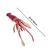Nohito Large Giant Red Squid Stuffed Animal Plush Pillow Realistic