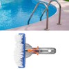 5.5in Pool Brush Portable Nylon Swimming Pool Wall Floor Cleaning