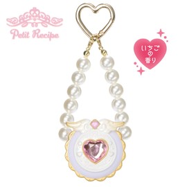 Shobido Shoubidou Petit Recipe Charm-Shaped Lip & Cheek with Fragrance and Moisturizing Ingredients, Soap-Washable PETiT RECiPE Cute Petit-Pla Cosmetics (White)