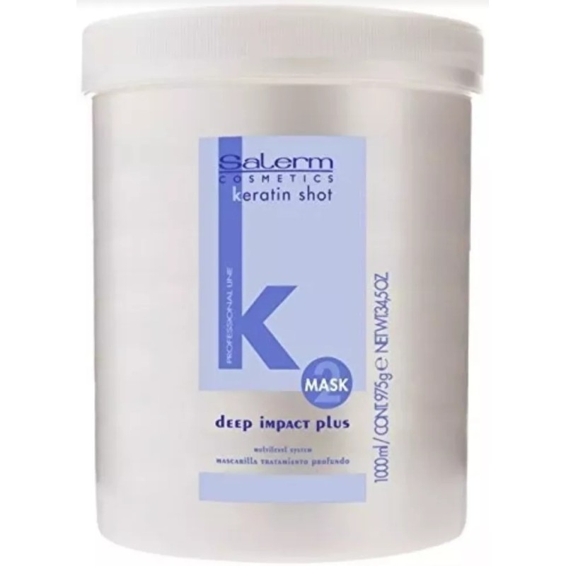 Salerm Cosmetics Keratin Shot Mask Deep Impact Plus 1kg Salerm