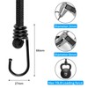 Bungee Cords With Hooks 12 Inch, 10 PCS Heavy Duty