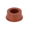 X AUTOHAUX Car Red Rubber Engine Manifold Ring Gasket 11612246949
