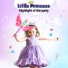 Electric Bubble Machine Fairy Bubble Wand Bubble Blower for Girls