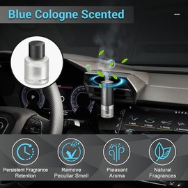 UCINNOVATE Smart Air Fresheners Refill, Dedicated Perfume Refill 12mlx2, Diffuser Perfume Refill Natural Fragrance Cologne for Car Home Aroma Diffuser