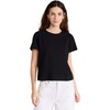 Leset Women's Classic Margo Tee, Black, XL