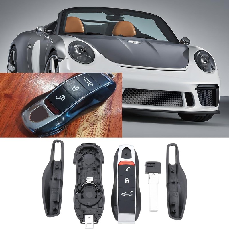 LT Easiyl 3-Button Remote Key Shell Car Remote Key Case