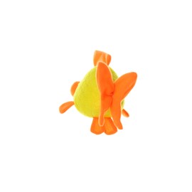 MIGHTY- Ocean Goldfish - Squeaker - Multiple Layers. Made Durable, Strong & Tough. Interactive Play Dog Toy (Tug, Toss & Fetch). Machine Washable & Floats. (Junior 2 Pack)