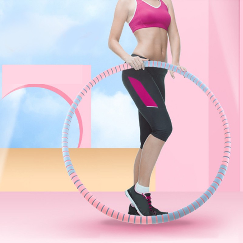 Hula Ring Detachable Stainless Steel Sponge Quickly Tighten Belly Weighted