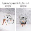 XCCK 304 Stainless Steel Pot Lid Holder While Cooking, Kitchen